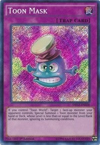 Toon Mask (DRL2-EN028)  Secret Rare