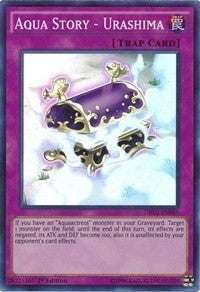 Aqua Story - Urashima (DRL2-EN045)  Super Rare