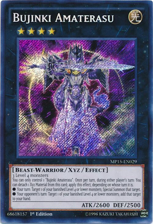 Bujinki Amaterasu (MP15-EN029) Secret Rare