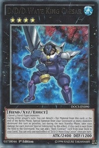 D/D/D Wave King Caesar (DOCS-EN090) Rare