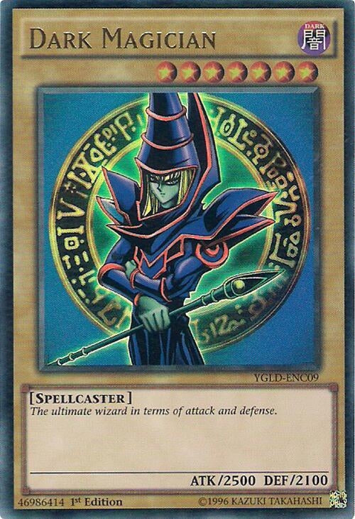 Dark Magician (YGLD-ENC09) Ultra Rare