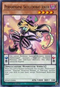 Performapal Skullcrobat Joker (SDMP-EN006)  Common