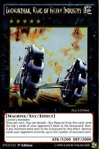 Digvorzhak, King of Heavy Industry (PGL3-EN064) Gold Rare