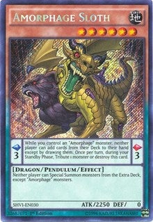 Amorphage Sloth (SHVI-EN030)  Secret Rare