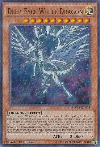 Deep-Eyes White Dragon (MVP1-EN005)  Ultra Rare