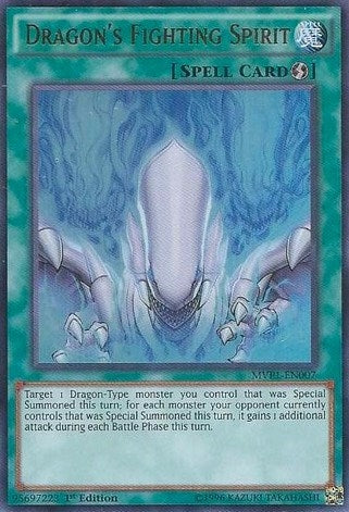 Dragon's Fighting Spirit (MVP1-EN007)  Ultra Rare