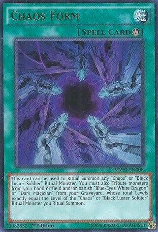 Chaos Form (MVP1-EN008)  Ultra Rare