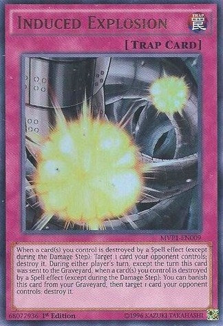 Induced Explosion (MVP1-EN009)  Ultra Rare