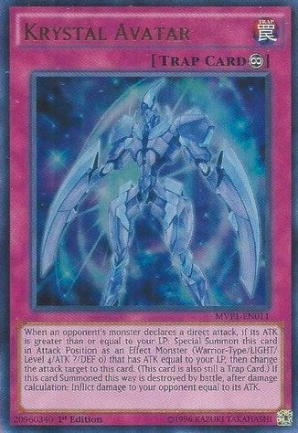 Krystal Avatar (MVP1-EN011)  Ultra Rare