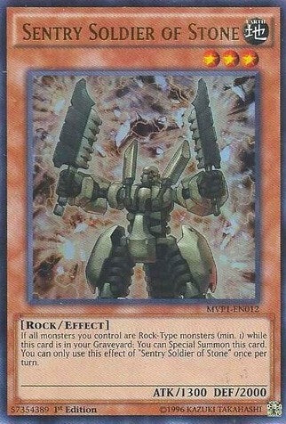 Sentry Soldier of Stone (MVP1-EN012)  Ultra Rare