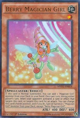 Berry Magician Girl (MVP1-EN014)  Ultra Rare