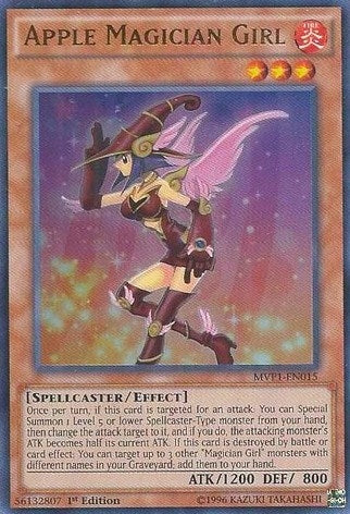 Apple Magician Girl (MVP1-EN015)  Ultra Rare