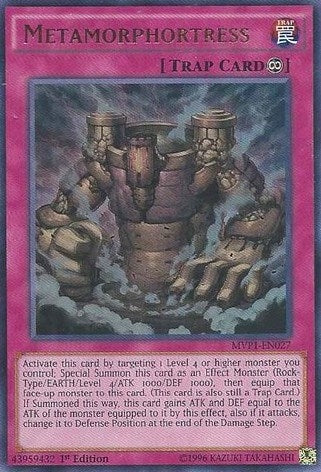 Metamorphortress (MVP1-EN027)  Ultra Rare