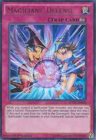 Magicians' Defense (MVP1-EN028)  Ultra Rare