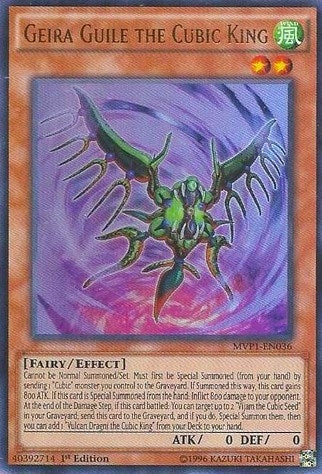 Geira Guile the Cubic King (MVP1-EN036)  Ultra Rare