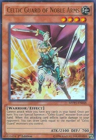 Celtic Guard of Noble Arms (MVP1-EN048)  Ultra Rare
