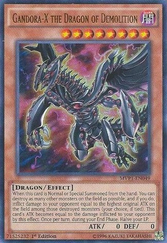 Gandora-X the Dragon of Demolition (MVP1-EN049)  Ultra Rare