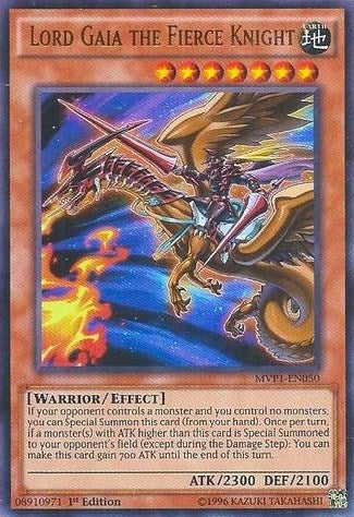Lord Gaia the Fierce Knight (MVP1-EN050)  Ultra Rare