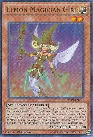 Lemon Magician Girl (MVP1-EN051)  Ultra Rare