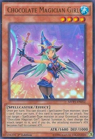 Chocolate Magician Girl (MVP1-EN052)  Ultra Rare