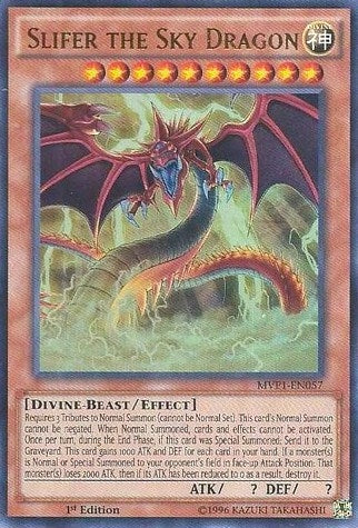 Slifer the Sky Dragon (MVP1-EN057)  Ultra Rare