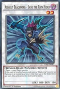 Assault Blackwing - Sayo the Rain Hider (TDIL-EN047) Rare