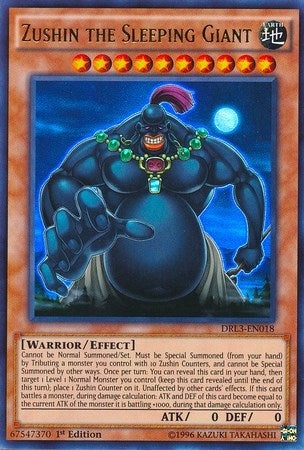 Zushin the Sleeping Giant (DRL3-EN018)  Ultra Rare