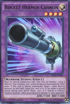 Rocket Hermos Cannon (DRL3-EN064)  Ultra Rare