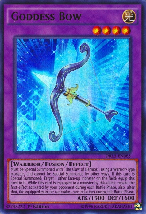 Goddess Bow (DRL3-EN065)  Ultra Rare