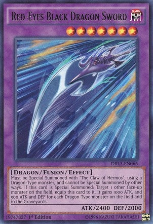 Red-Eyes Black Dragon Sword (DRL3-EN066)  Ultra Rare