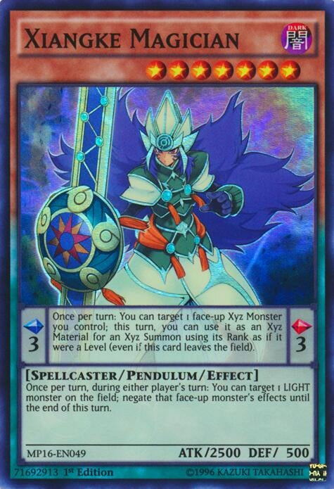 Xiangke Magician (MP16-EN049)  Super Rare