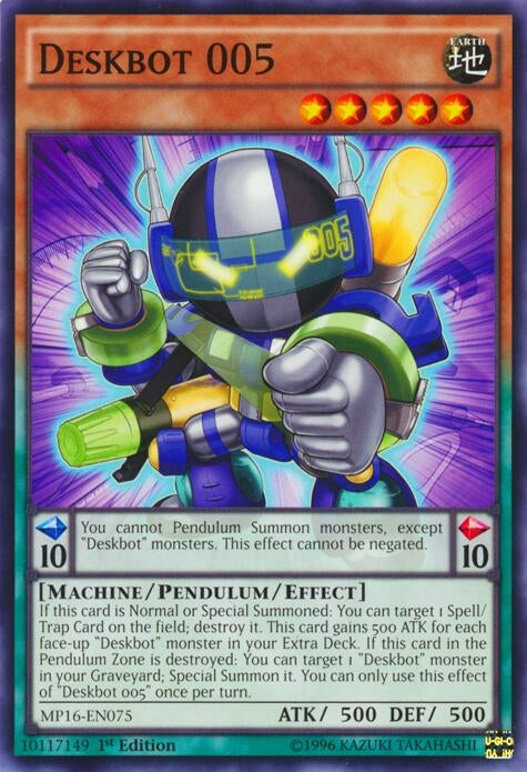 Deskbot 005 (MP16-EN075) Common