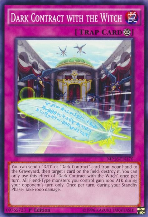 Dark Contract with the Witch (MP16-EN170) Common
