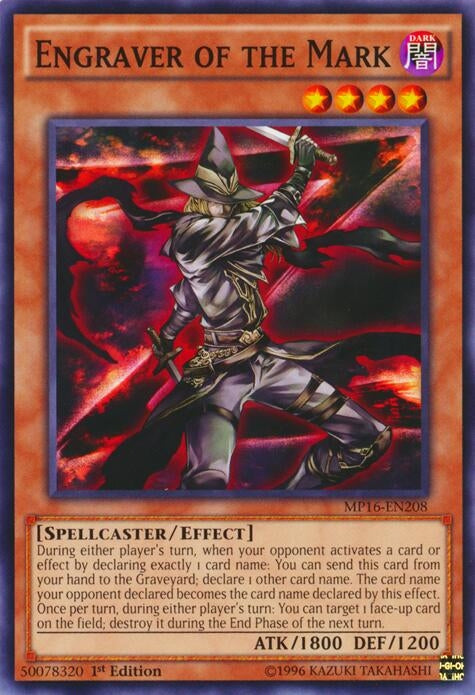 Engraver of the Mark (MP16-EN208) Common