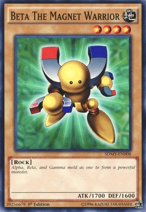 Beta The Magnet Warrior (SDMY-EN008) Common