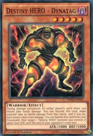 Destiny HERO - Dynatag (DESO-EN002)  Super Rare