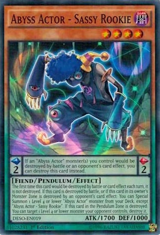 Abyss Actor - Sassy Rookie (DESO-EN019) (1st Edition)