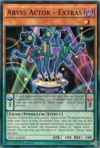 Abyss Actor - Extras (DESO-EN020)  Super Rare