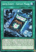 Abyss Script - Fantasy Magic (DESO-EN023)  Super Rare