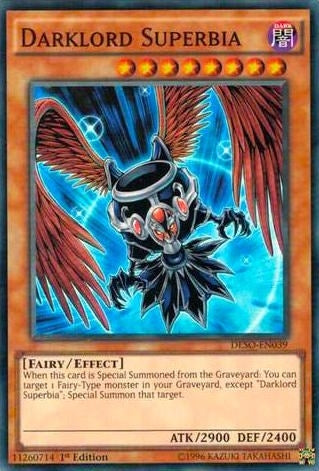 Darklord Superbia (DESO-EN039)  Super Rare