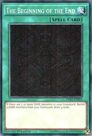 The Beginning of the End (DESO-EN053)  Super Rare