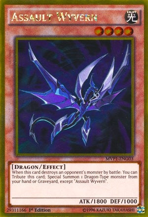 Assault Wyvern (MVP1-ENG03)  Gold Rare