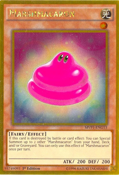 Marshmacaron (MVP1-ENG13)  Gold Rare