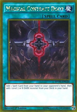 Magical Contract Door (MVP1-ENG20)  Gold Rare