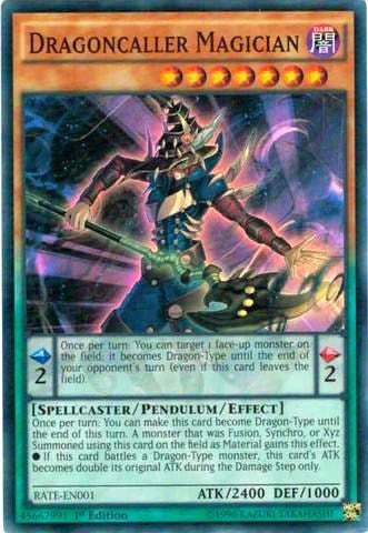 Dragoncaller Magician (RATE-EN001) Super Rare
