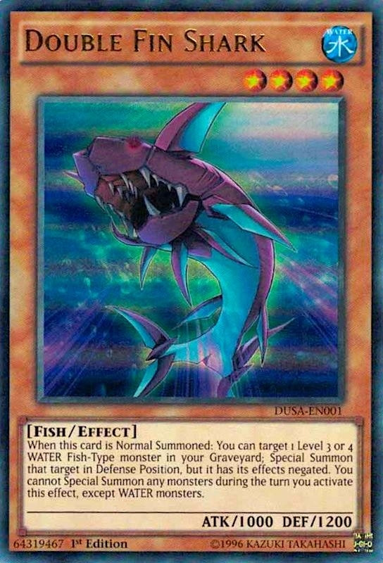 Double Fin Shark (DUSA-EN001)  Ultra Rare