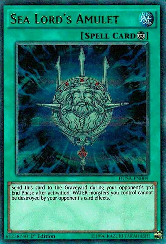 Sea Lord's Amulet (DUSA-EN009)  Ultra Rare