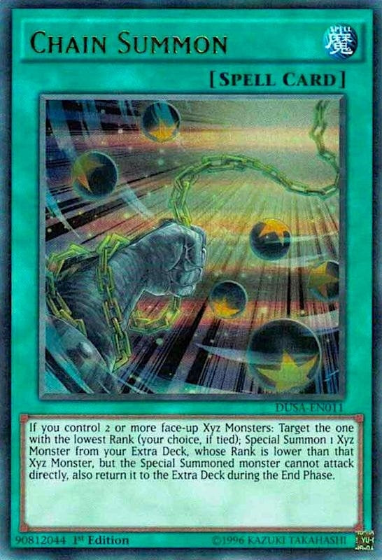 Chain Summon (DUSA-EN011)  Ultra Rare