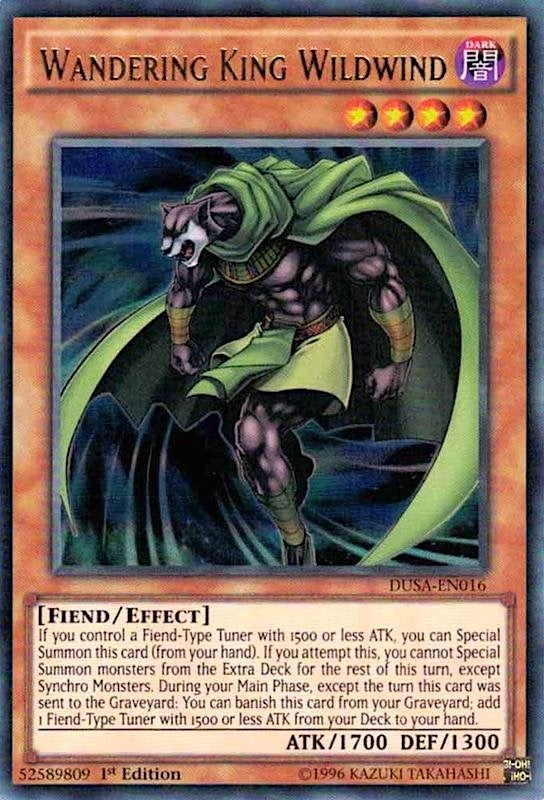 Wandering King Wildwind (DUSA-EN016)  Ultra Rare