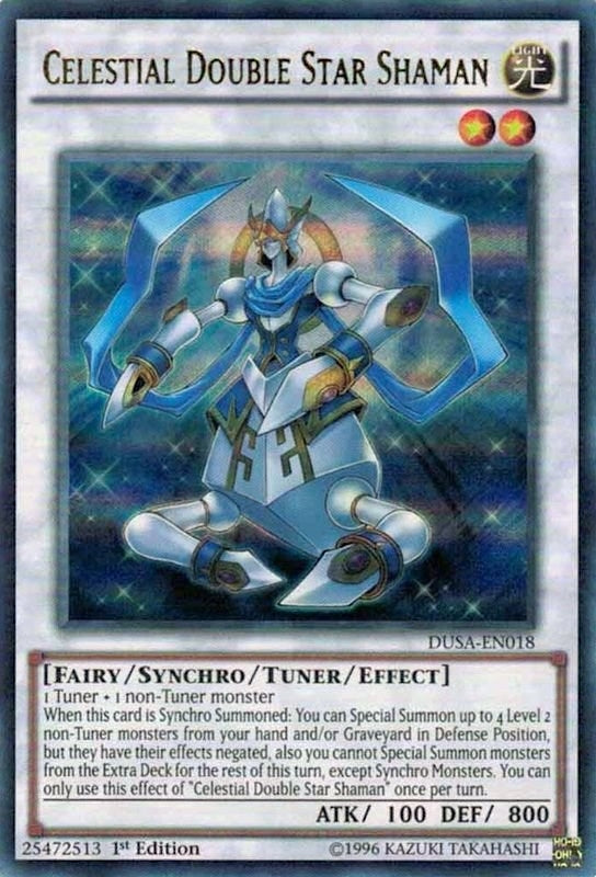 Celestial Double Star Shaman (DUSA-EN018)  Ultra Rare